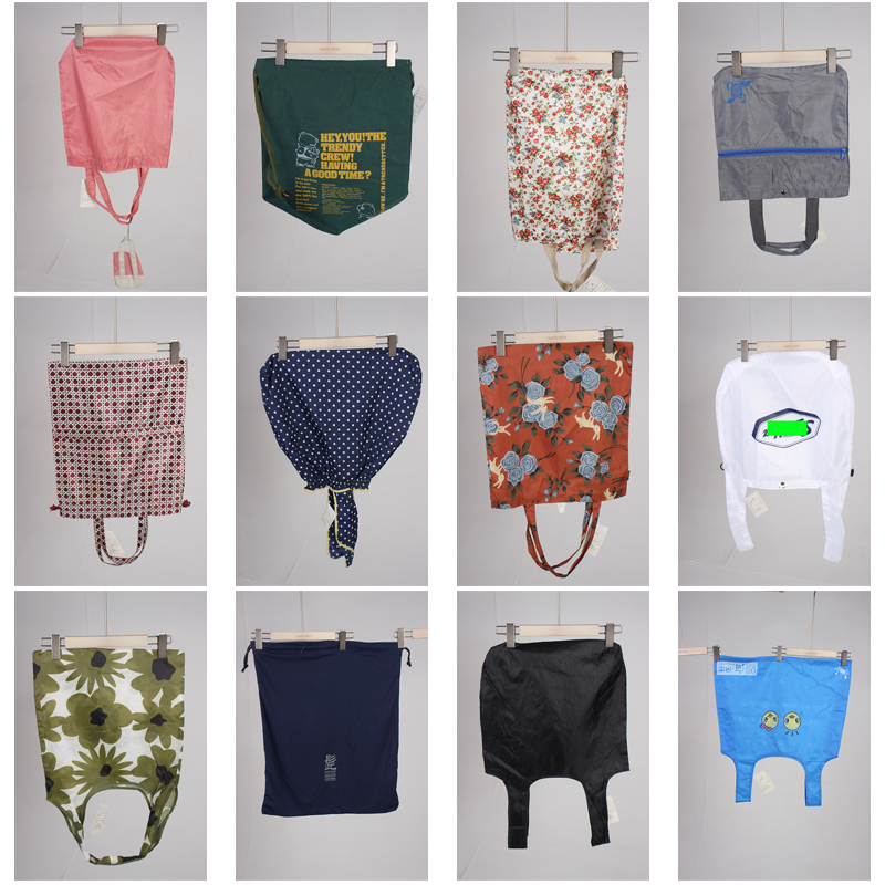 DZ172古着vintage日系女士可爱卡通帆布单肩斜挎手提袋子大包小包