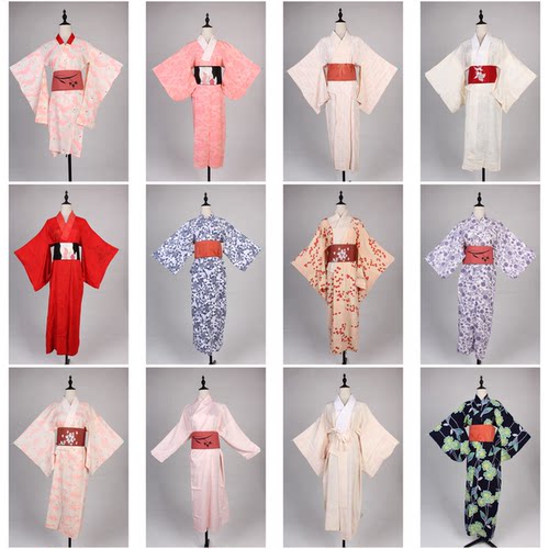 HF61古着vintage日本制传统民族服饰长和服打底襦袢