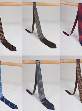 TE2古着vintage中古复古港风日系英伦手打休闲商务西装领带