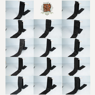 vintage古着日本传统民族服饰和服配饰纯黑色暗纹腰带腰封17 172