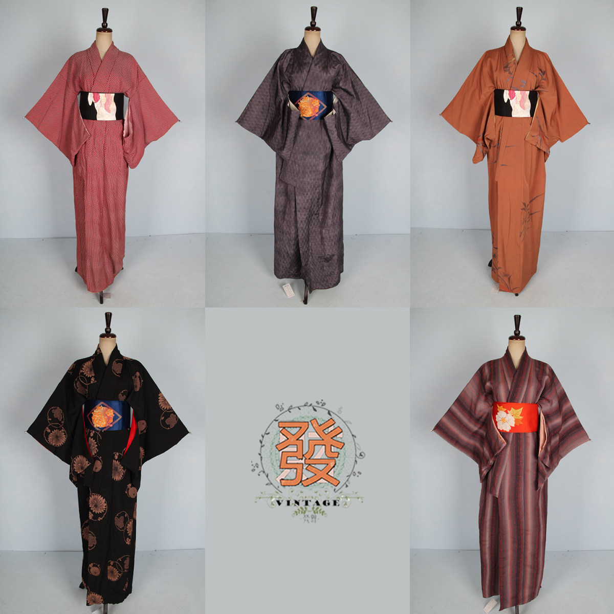 古着vintage风日本羽织开衫和服