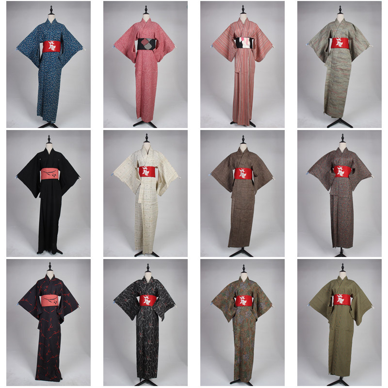 HF85古着日本制传统民族服饰写真表演男女装vintage中古和服外套