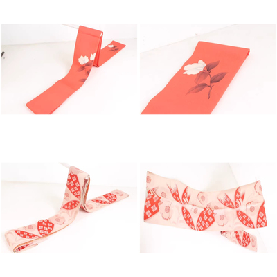 配饰民族风花纹手工和服腰带