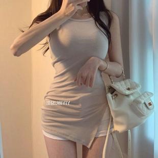 魅力显身材圆领开叉无袖 OnoevZM027性感女人味 吊带背心