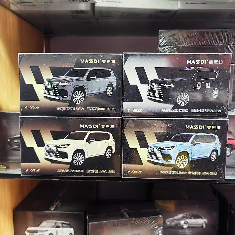 雷克萨斯LX600合金车模收藏摆件