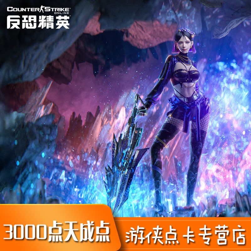 反恐精英300元点卡 世纪天成3000点数 反恐精英3000铭牌 自动充值