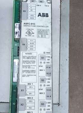 众桦ABB开关熔断器控制器ASFC-01C，芬兰，议价