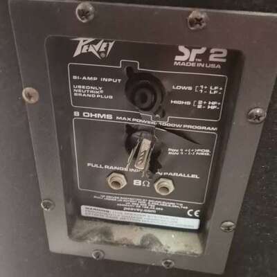 众桦百威SP2 毒蜘蛛15寸音箱一对议价