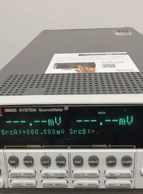 众桦KEITHLEY2602B SYSTEM SourceMet议价