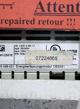 众桦SIGMATEK DIAS模块 DEE021 带议价