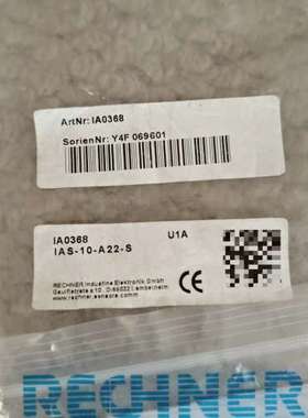 众桦RECHNER SENSORS，IAS-10-A22-S，P议价