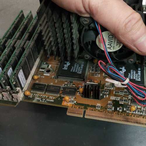 众桦台湾 工控机主板 PCI-P2FV REV1.1 带CPU议价
