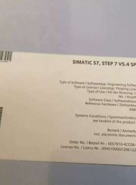 众桦 6ES7810-4CC08-0YA5 SIEMENS议价