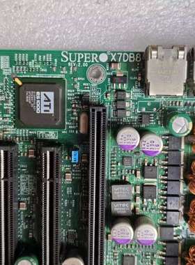 众桦超微 X7DB8 双路服务器主板 LGA771 至强E54L议价