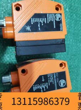 众桦IFMO2I104二维码读取器，工业级传感器，橙黑