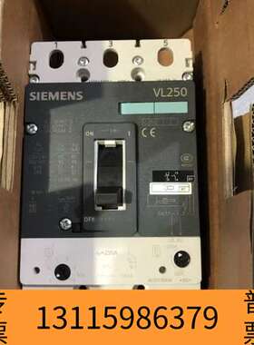众桦VL250塑壳断路器3VL3720-1DC36-0AA议价