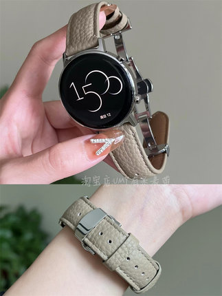 适用于华为手表GT4/3表带GT5智能Watch4/3真皮质Fit3荣耀buds男女