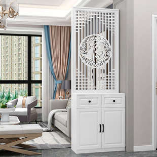 饰置物架网红鞋 玄关柜进门隔断柜屏风客厅简约现代入户正对门装 柜