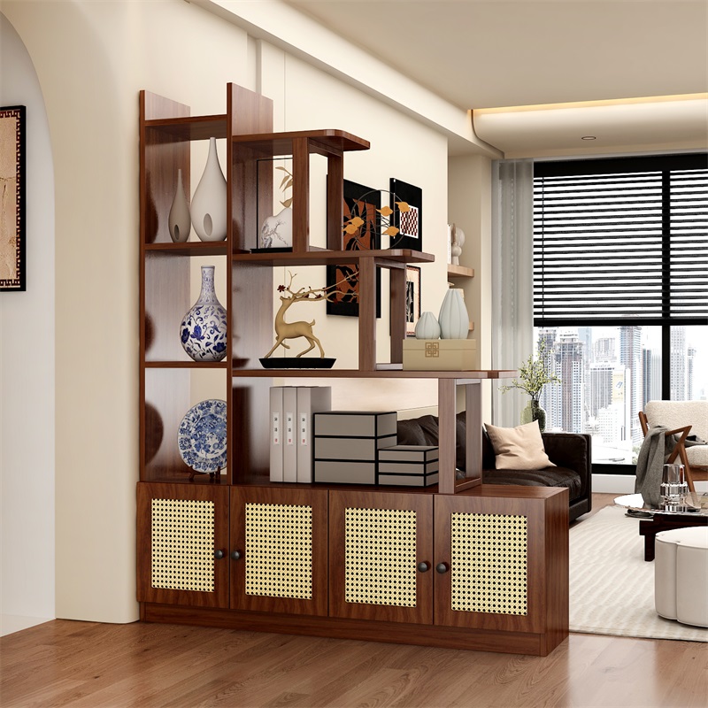 复古玄关柜隔断置物架厂家直销