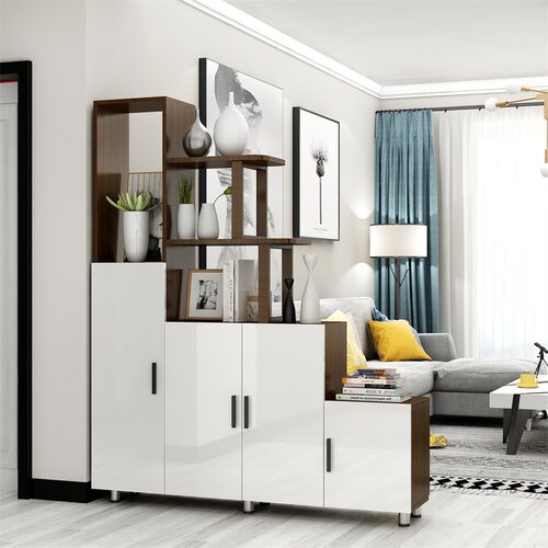 简约现代轻奢隔断柜玄关柜鞋柜