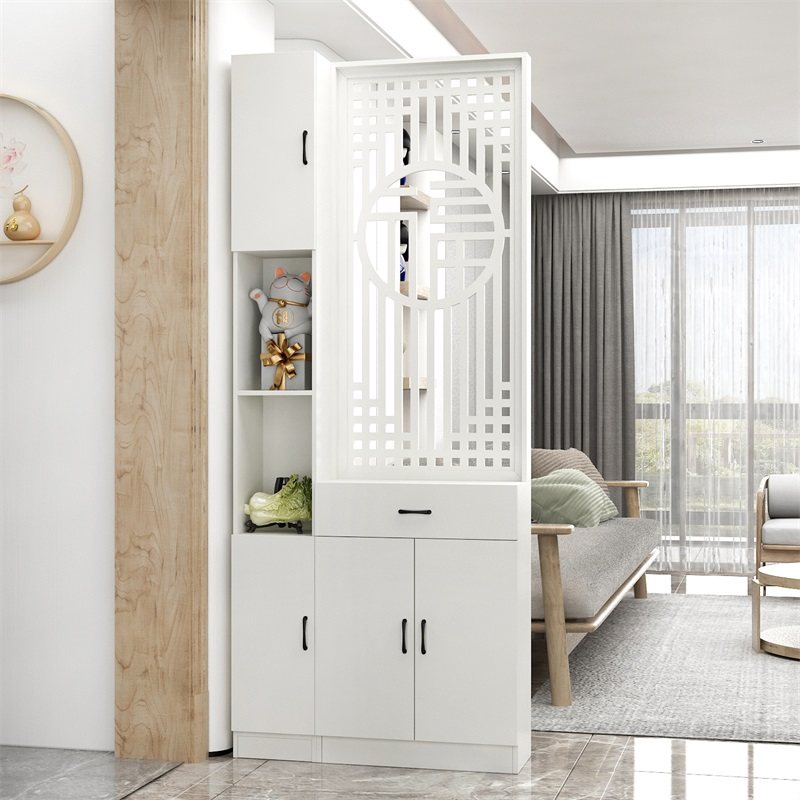 正对进大门屏风隔断置物架现代简约入户客厅实木鞋柜玄关柜子一体,住宅家具,门厅/玄关柜/玄关架,淘宝优惠券,粉丝福利购,淘宝优惠卷