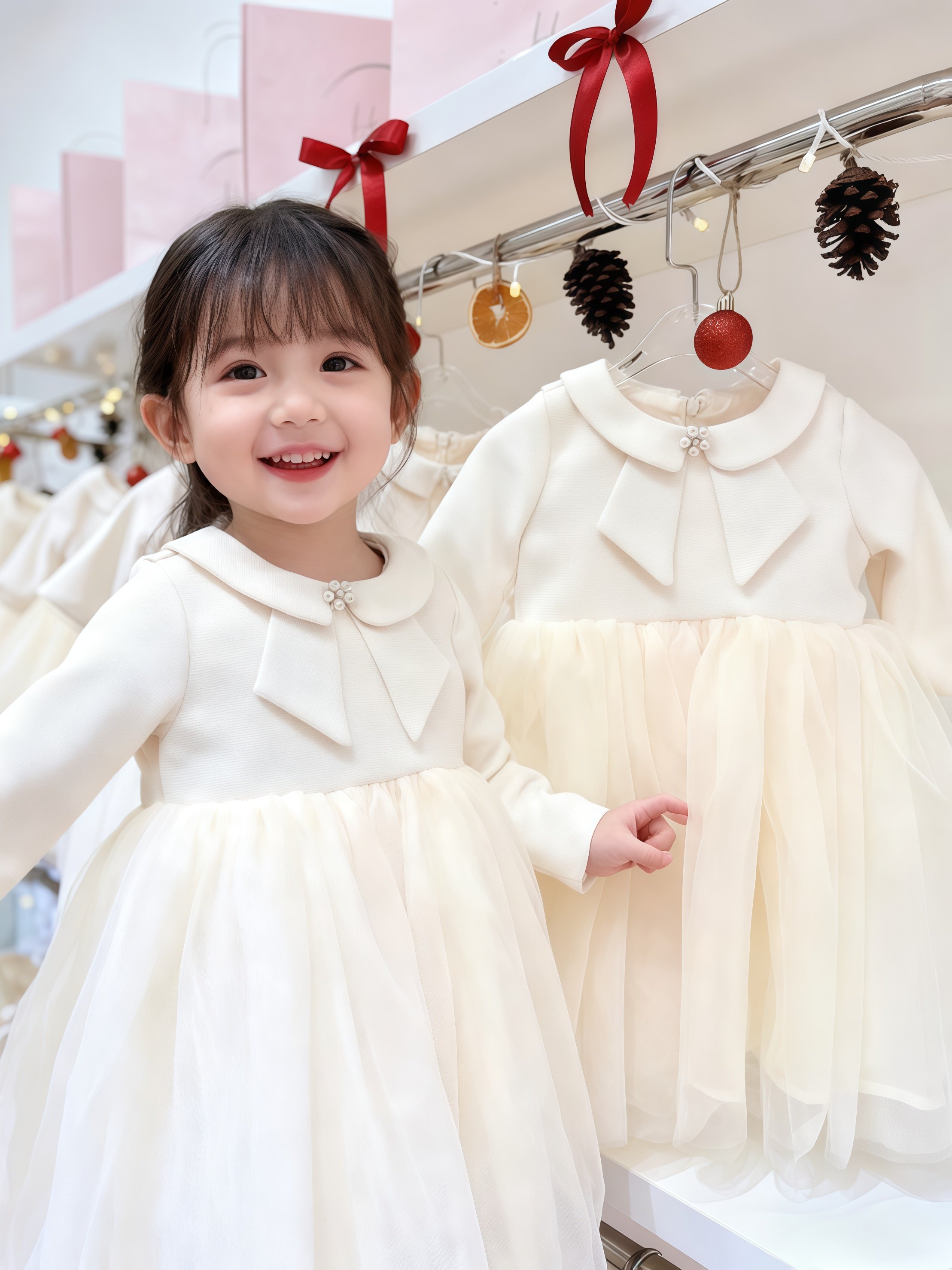 2025女童周岁礼服秋冬公主裙周岁女宝礼服paty小礼服女宝蓬蓬纱裙,童装/婴儿装/亲子装,儿童礼服,淘宝优惠券,粉丝福利购,淘宝优惠卷