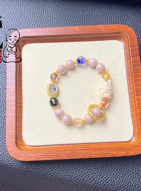 热卖桃花杭州香积灰粉瓷珠金箔