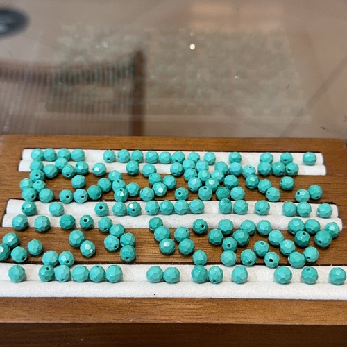 菱镁矿刻面6mm散珠星月菩提隔珠