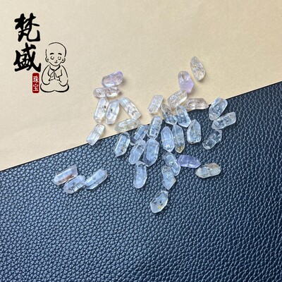 闪灵钻带孔九紫离火手串饰品配珠