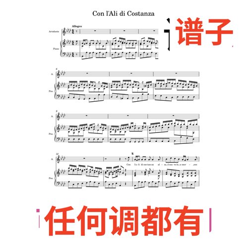 Con_lAli_di_Costanza 6bA伴奏谱正谱声乐
