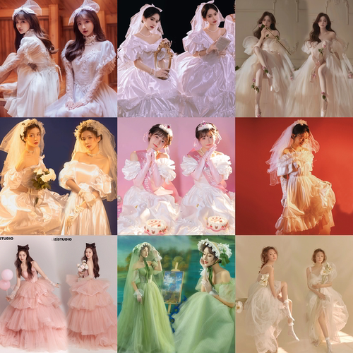 影楼新款22年其他摄影服拍照服装