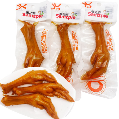 香之派多味鸡爪凤爪克独立包装