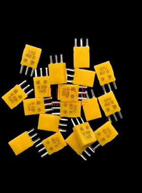 村田陶瓷晶振 滤波器SFU460B 460KHZ直插3脚 收音机 音响设备专用