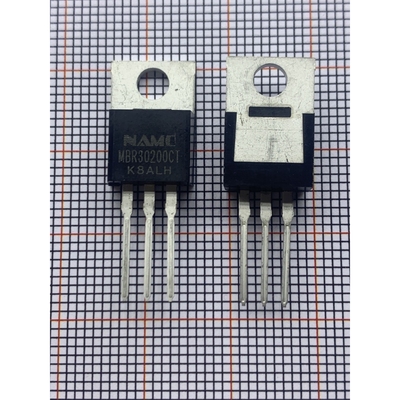 原装正品 MBRF30200CT ITO-220AB 200V30A直插肖特基整流器二极管