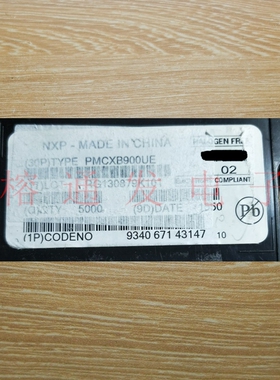 (10个)PMCXB900UE/MOSFET N/P-CH 20V 0.6A/0.5A/SOT-1216丝印10