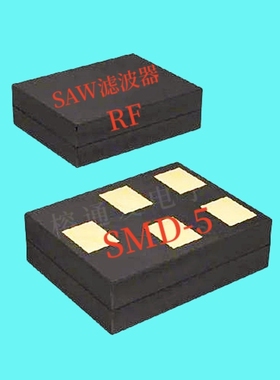 SAFEB1G96FL0F00/SAW滤波器 RF 1960MHz频率 3.3dB 100Ω/SMD-5