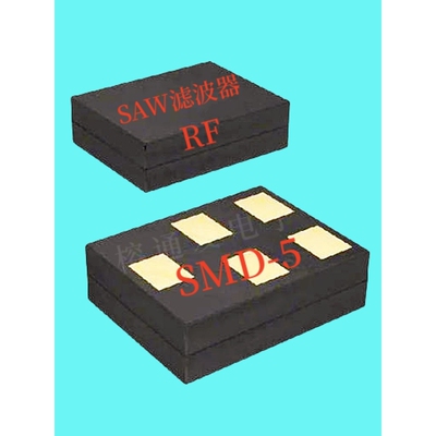 SAFEB1G96FL0F00/SAW滤波器 RF 1960MHz频率 3.3dB 100Ω/SMD-5