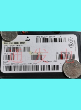 ESD102-U2-099ELE6327/2线单向TVS 3.3VWM 11VC/TSLP-4-10/丝印B