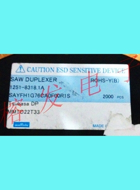 SAYFH1G76CA0F00R1S/声表滤波器/双工器