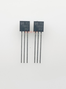 韩国HTC TJ7500G TO-92封装 250mA CMOS低压差稳压器全新原装进口