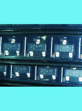 MMBZ27VALT1G/防静电抑制器TVS 22V 27Vbr 40Vc/SOT-23/丝印:27A