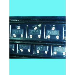MMBZ27VALT1G/防静电抑制器TVS 22V 27Vbr 40Vc/SOT-23/丝印:27A
