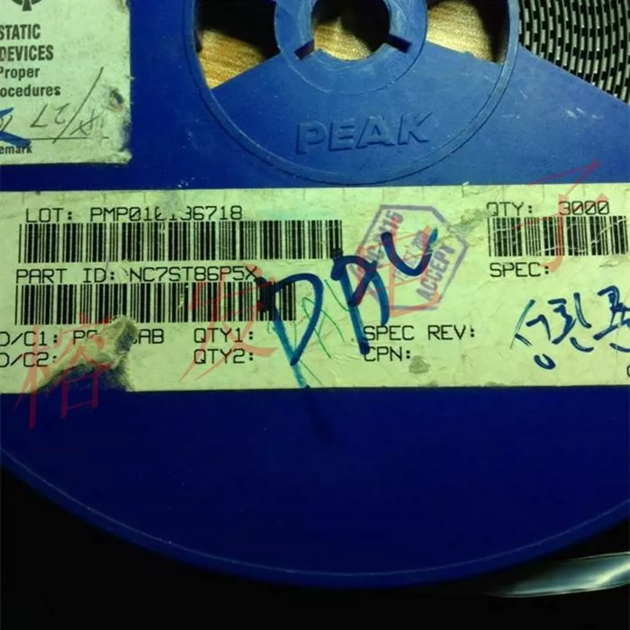 NC7ST86P5X/SOT353/XOR Gate 1-Element 2-IN CMO/丝印:T86