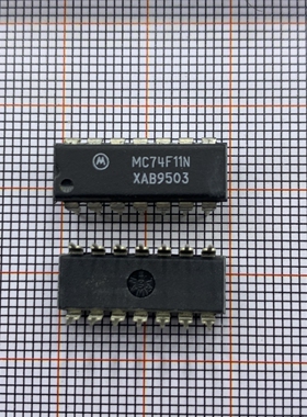 全新集成电路 MC74F11N 74F11N  74F11 DIP-14 进口原装