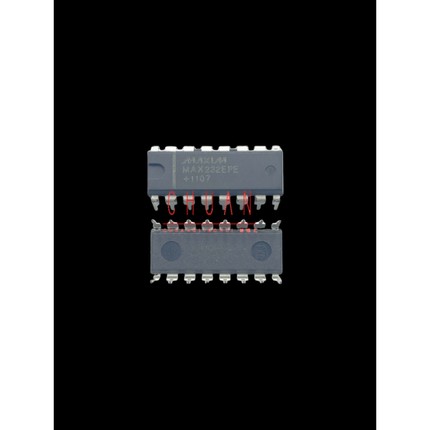10个全新MAX232  232EPE MAX232EPE 直插 DIP-16串口通信转换芯片