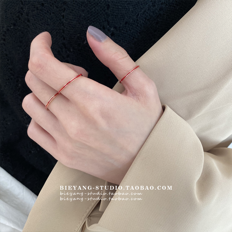 别样时尚简约小众设计细款E22