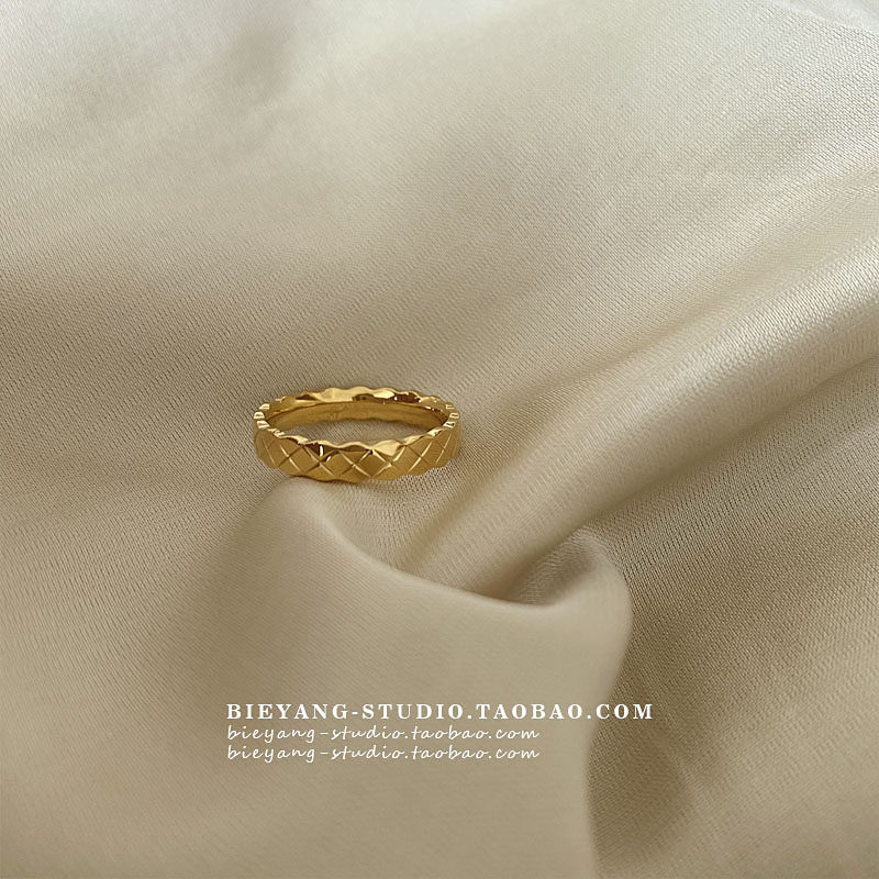 ins风博主款潮流高级感百搭女戒