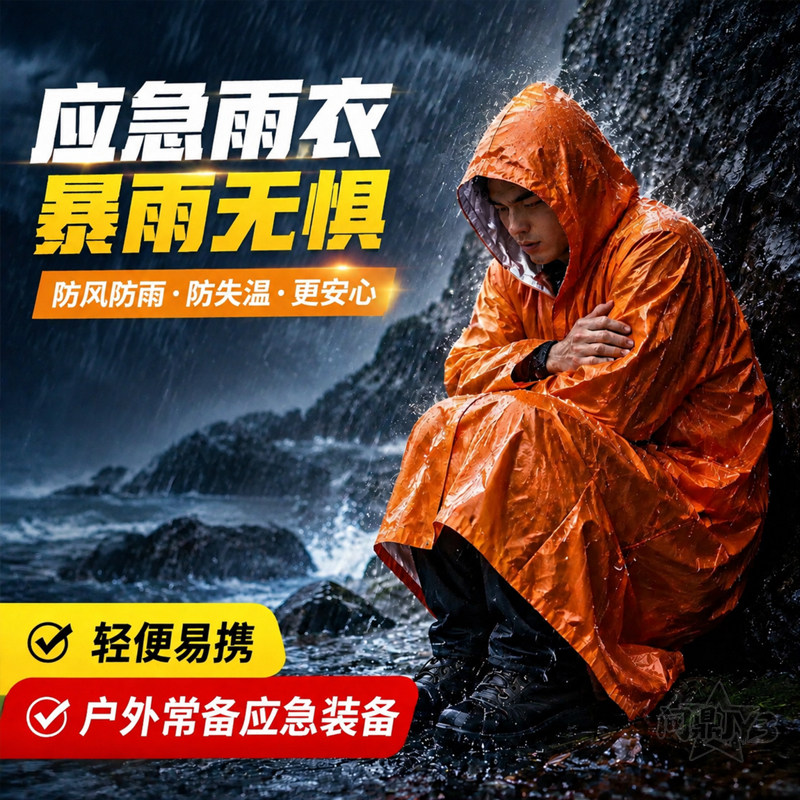 应急救援保温防暴雨户外雨衣