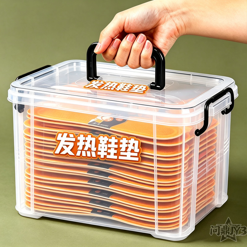 艾草自发热鞋垫暖足保暖