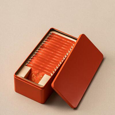 通宇茶叶饼干茶15泡品鉴小铁盒